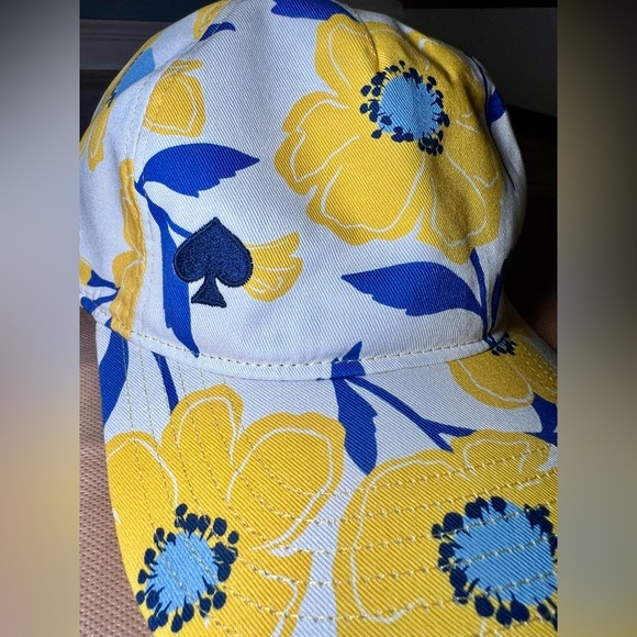 NWT Kate Spade NY Sunshine Floral Baseball Cap - Picture 3 of 6